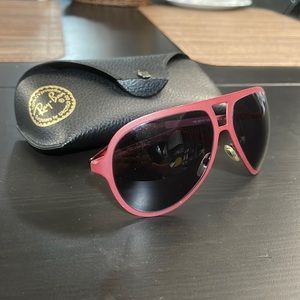 Yves Saint Laurent Unisex Red YSL 2311/S Pilot Sunglasses 142568